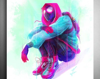 スパイダーマン アートプリント ポスター Amazon.co.jp: 映画『スパイダーマン』ポスター プリント キャンバス