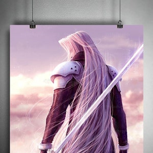 Sephiroth- Limited Edition Fine Art Print- FF7 Poster