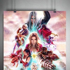 Final Fantasy VII Remake - Limited Edition Fine Art Print -FF7 Poster- FF7 Rebirth