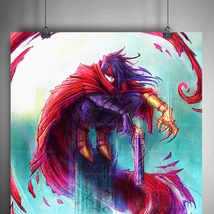 Vincent Valentine Final Fantasy VII - Limited Edition Fine Art Print -FF7 Poster-