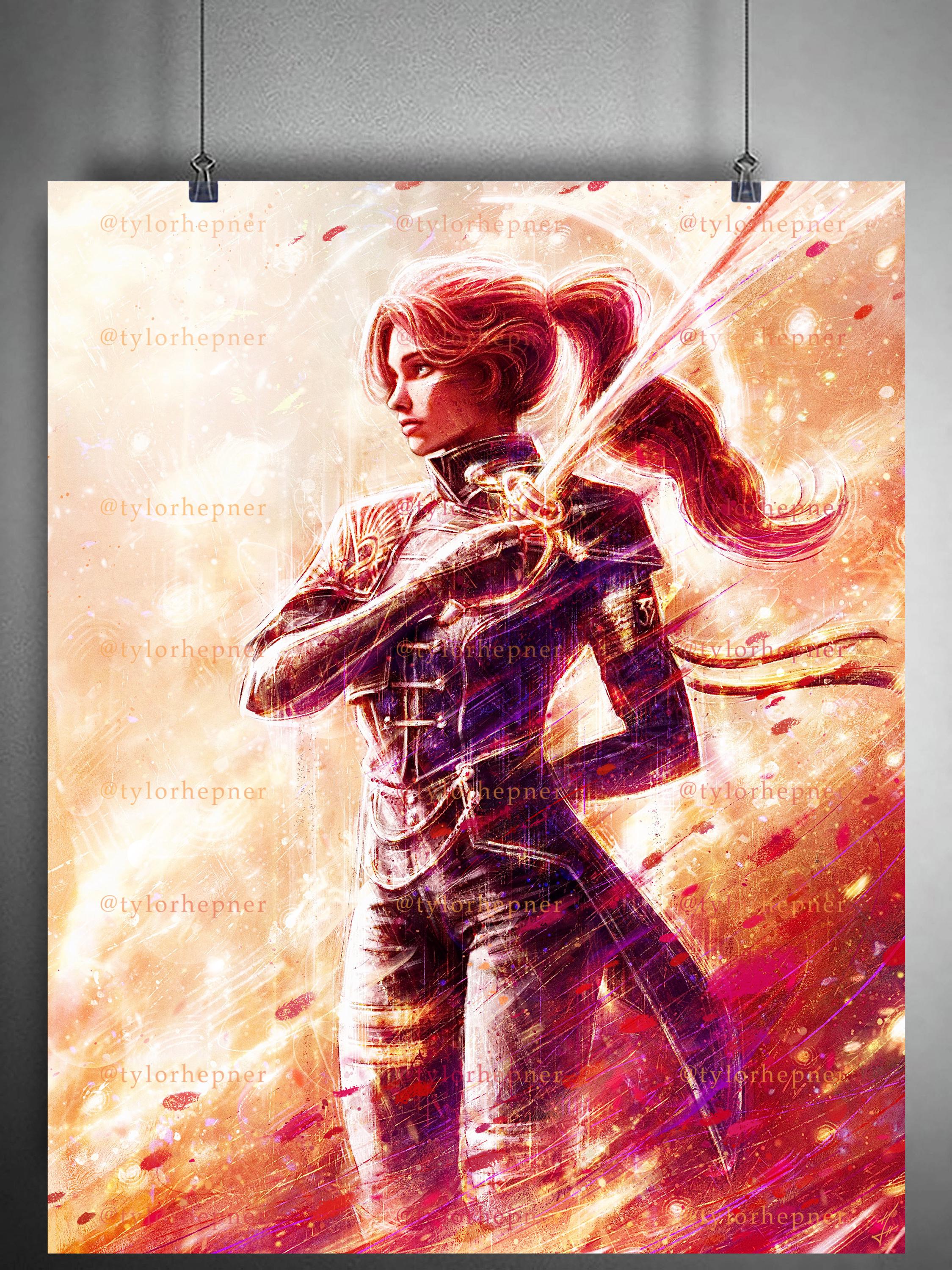 Maelle- Limited Edition Fine Art Print- Expedition 33 - Etsy