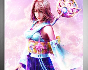 公式 ファイナルファンタジーX ポスター2枚 b2 ティーダ ユウナ 公式