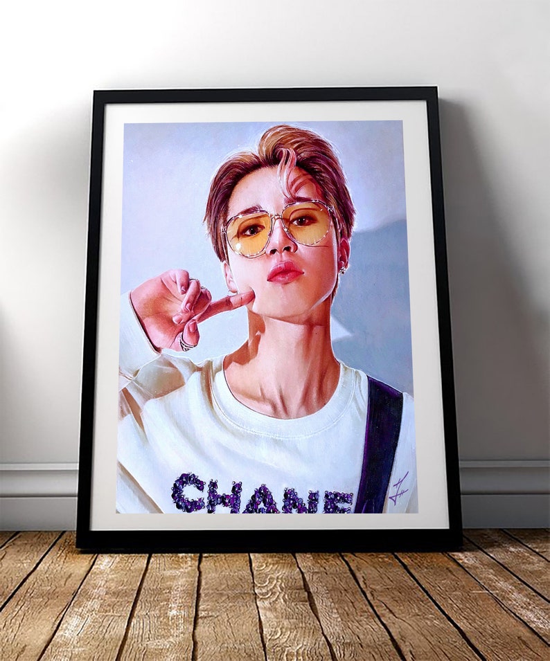 BTS Jimin Limited Edition Fine Art Print image 2