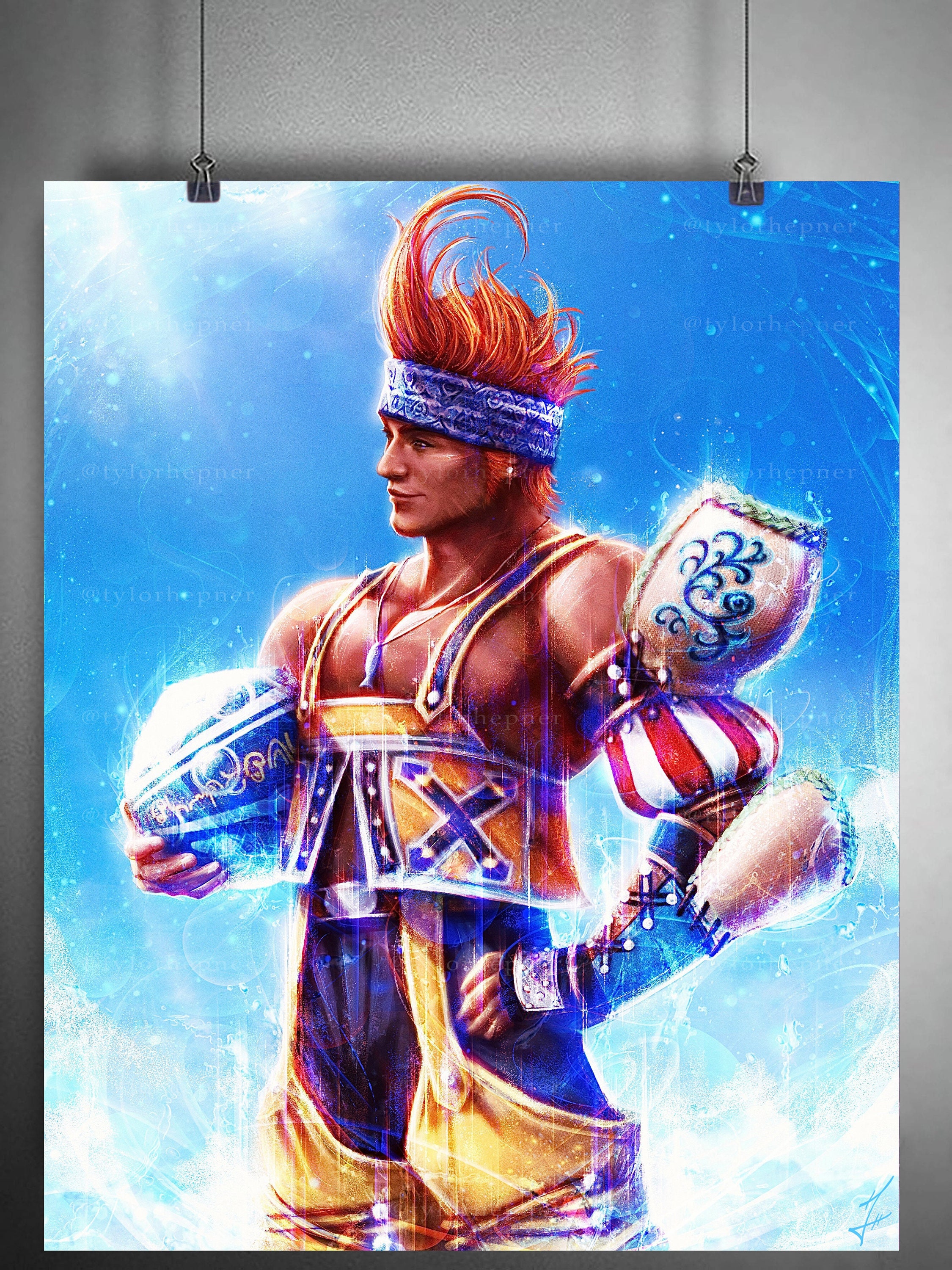 FINAL FANTASY X ACRYLIC STAND - WAKKA