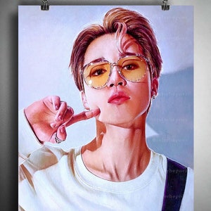 BTS Jimin- Limited Edition Fine Art Print