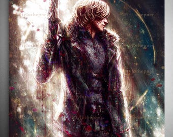 Leon Kennedy (Requiem) - Limited Edition Fine Art Print - Leon Poster