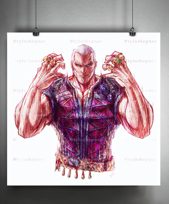 Final Fantasy XVI Hugo- Limited Edition Fine Art Sketch Print