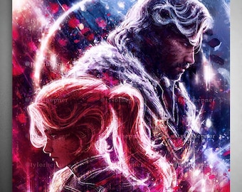 Verso and Maelle- Limited Edition Fine Art Print- Expedition 33