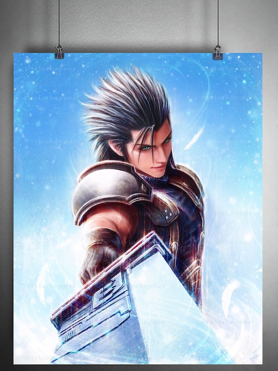 Final Fantasy VII Remake Limited Edition Fine Art Print FF7 Poster FF7  Rebirth 