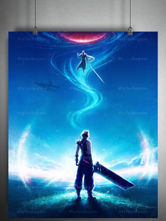 Return Final Fantasy VII - Limited Edition Fine Art Print -FF7
