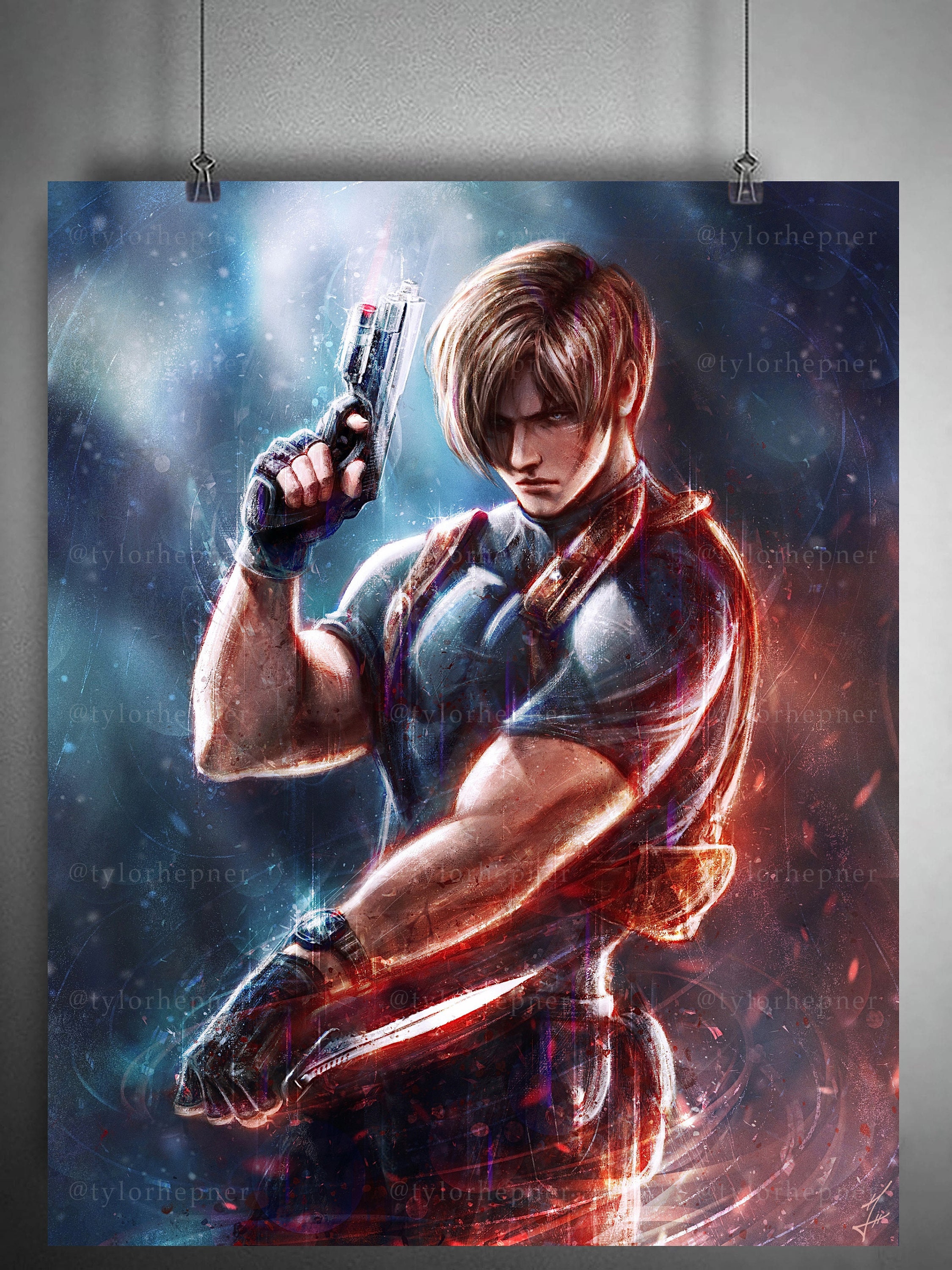 Resident Evil 6 Ada Wong & Leon Kennedy Stay With Me Art 