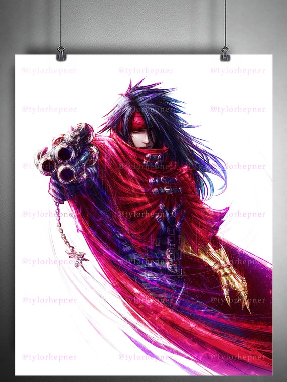 ヴィンセント ファイナルファンタジー VII - 限定版ファインアート