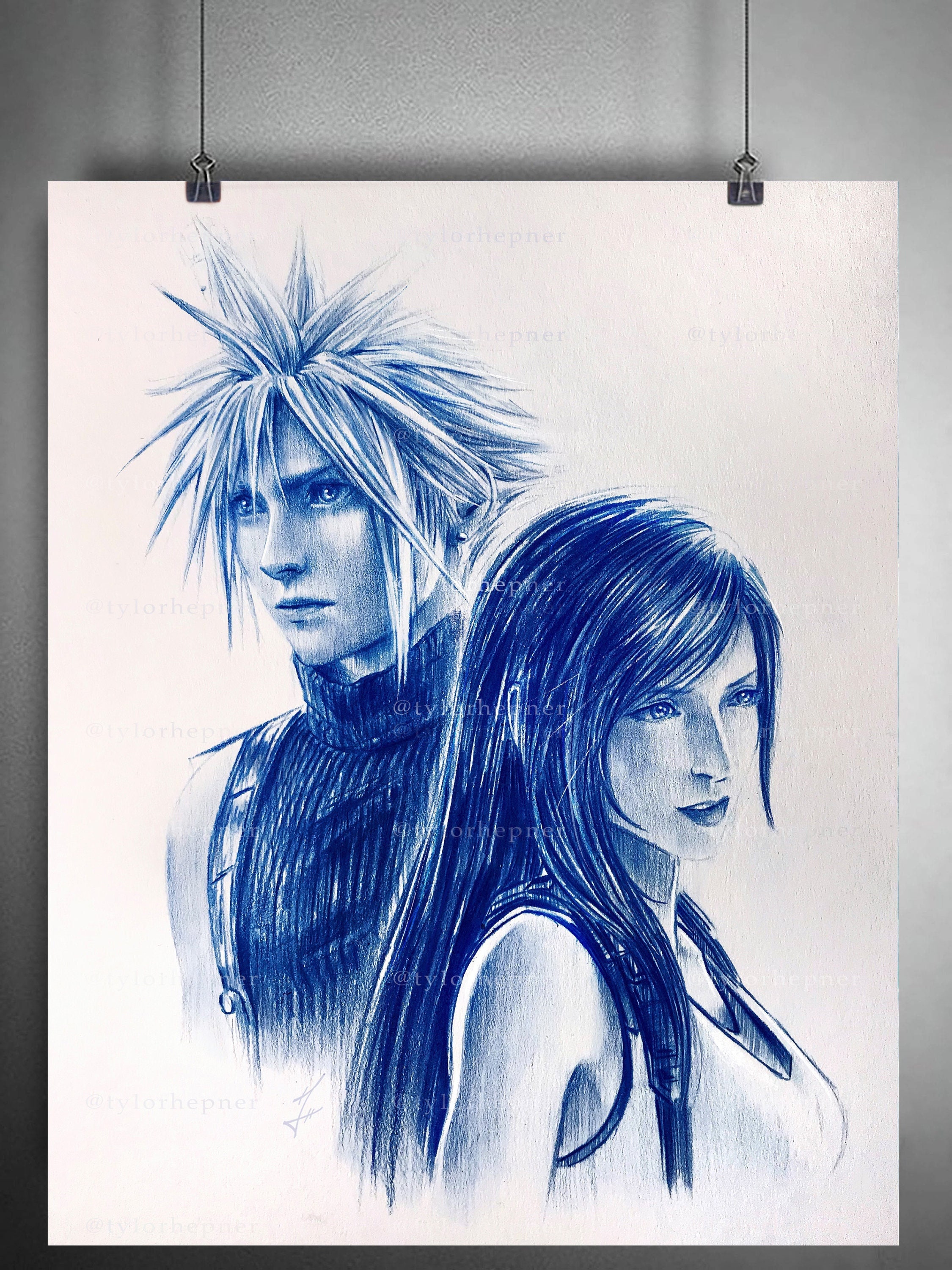 How To Draw Cloud Strife Final Fantasy Vii Step by Step Drawing Guide  by finalprodigy  DragoArt