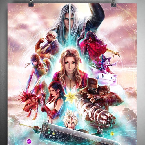 Zack Final Fantasy VII Remake - Limited Edition Fine Art Print
