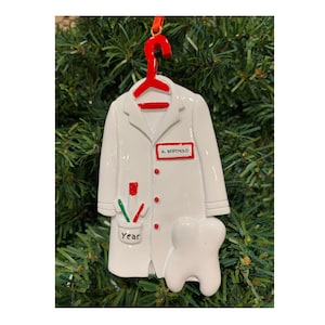 Dentist Personalized White Coat-White coat ceremony-dental school-dentist-dental student