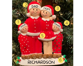 Famly Chrstmas Pajamas / Personalzed Famly Chrstmas - Etsy