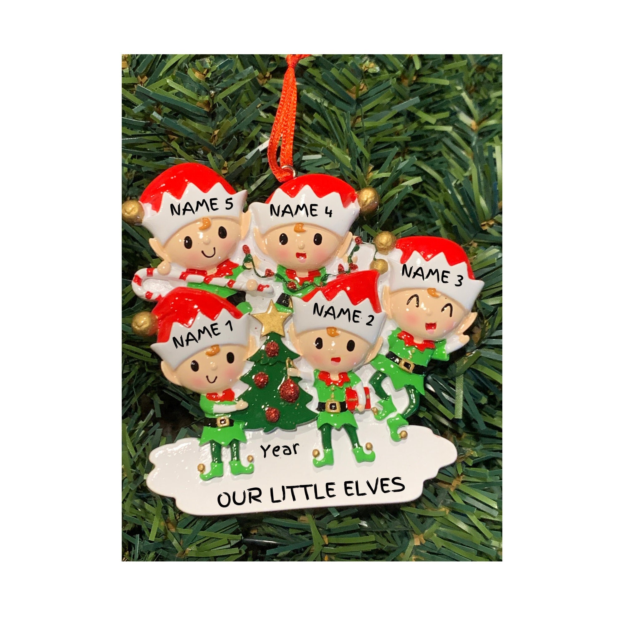 Personalized African American Baby Girl Christmas Ornament - Custom Keepsake For Toddler, Giftable Box - View #14