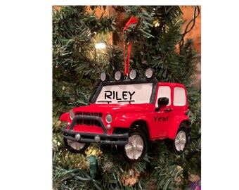 Jeep Ornaments - Etsy