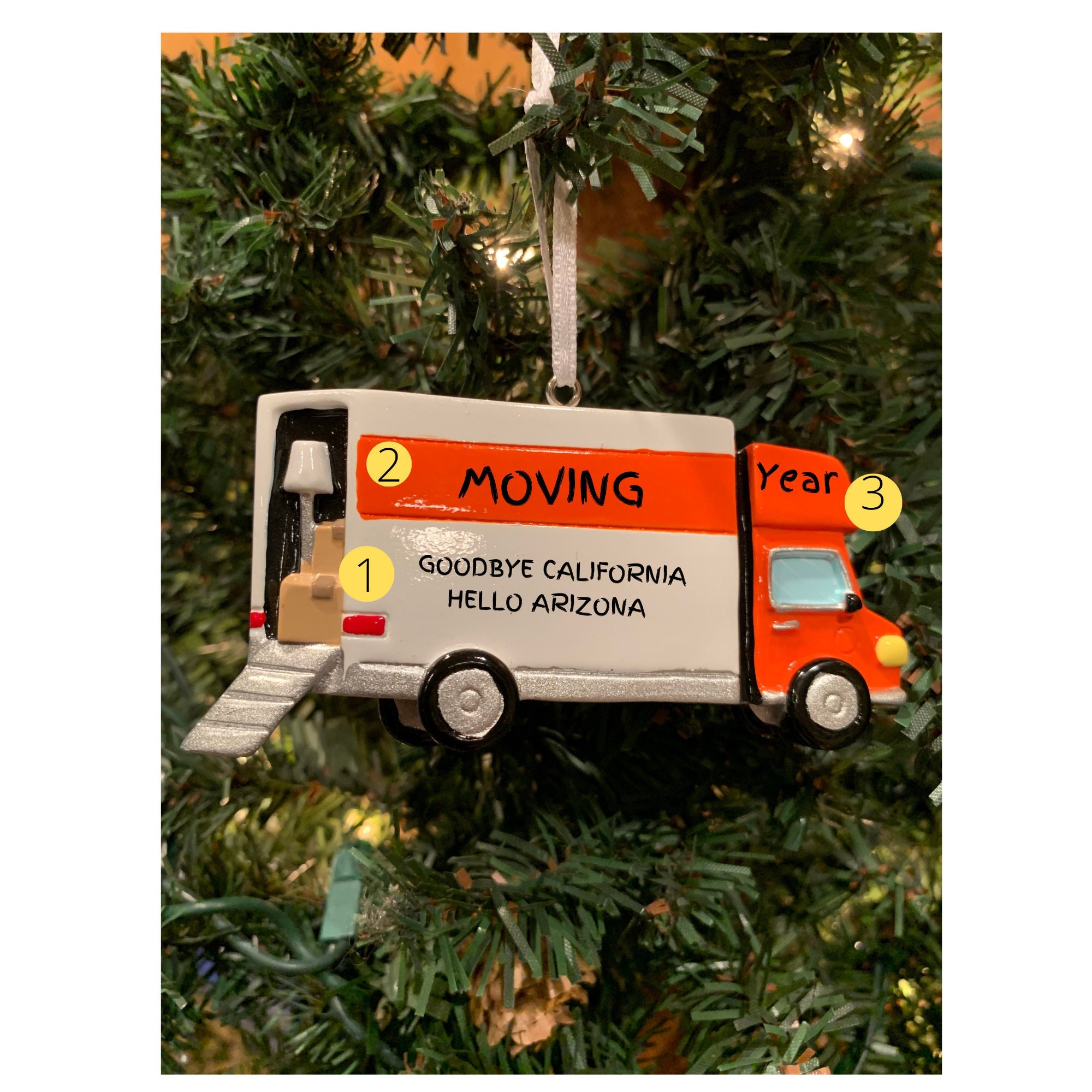 Penske truck christmas ornament Clearance