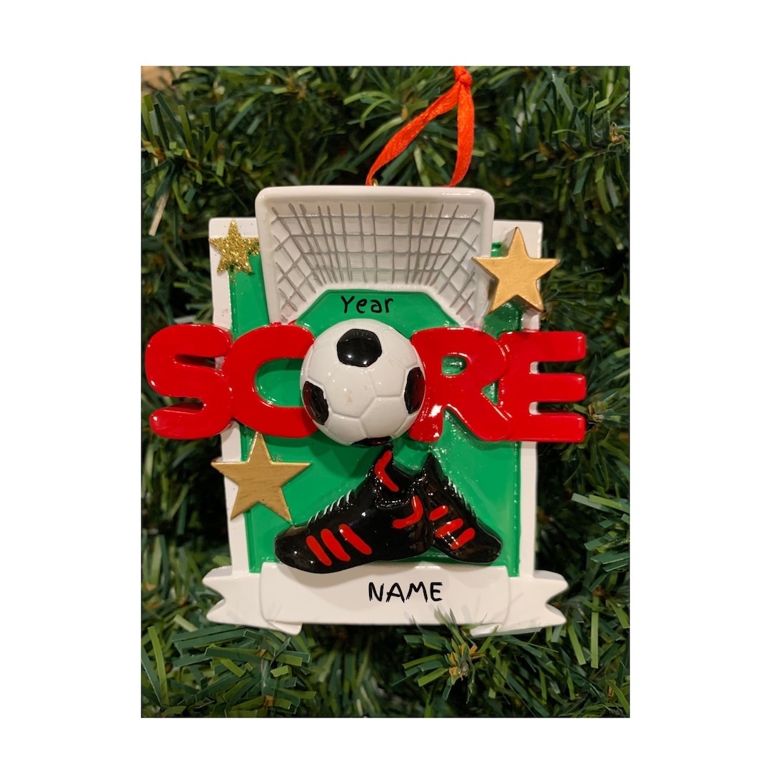 Personalized Soccer Ornamentsoccer Playingsoccer Goalsoccer Team