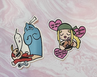 Autocollants Winry Gear Head (Pack de 2)