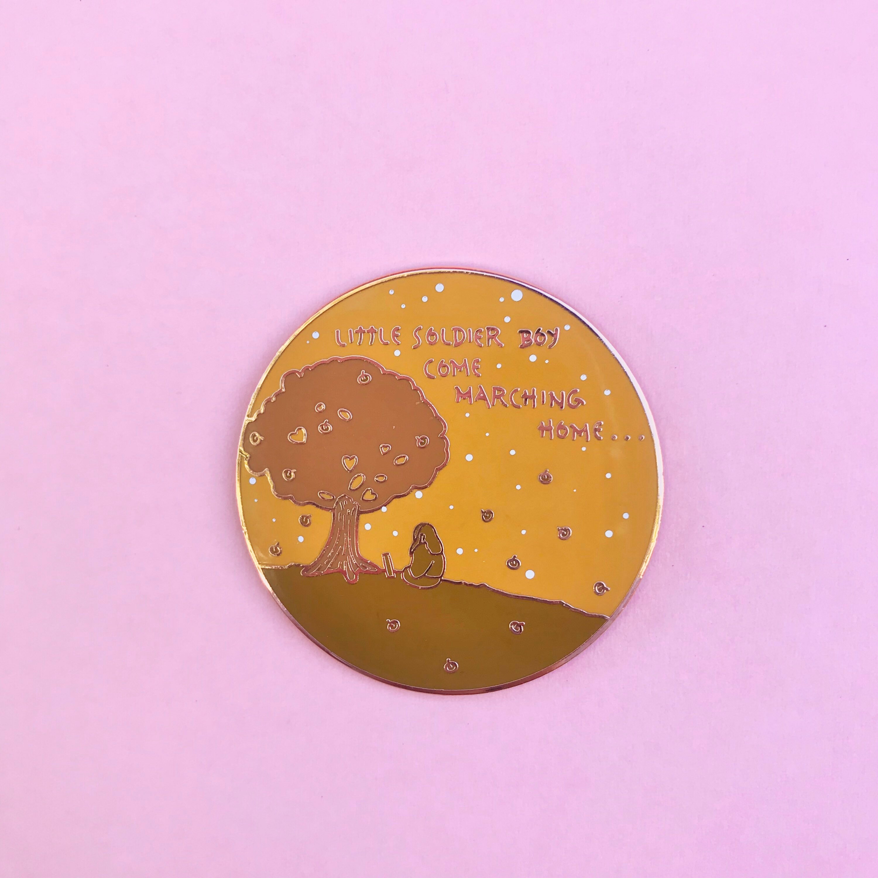 Uncle Iroh Soldier Boy Enamel Pin