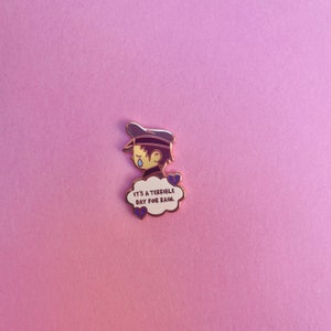 Mustang Rainy Day Pin