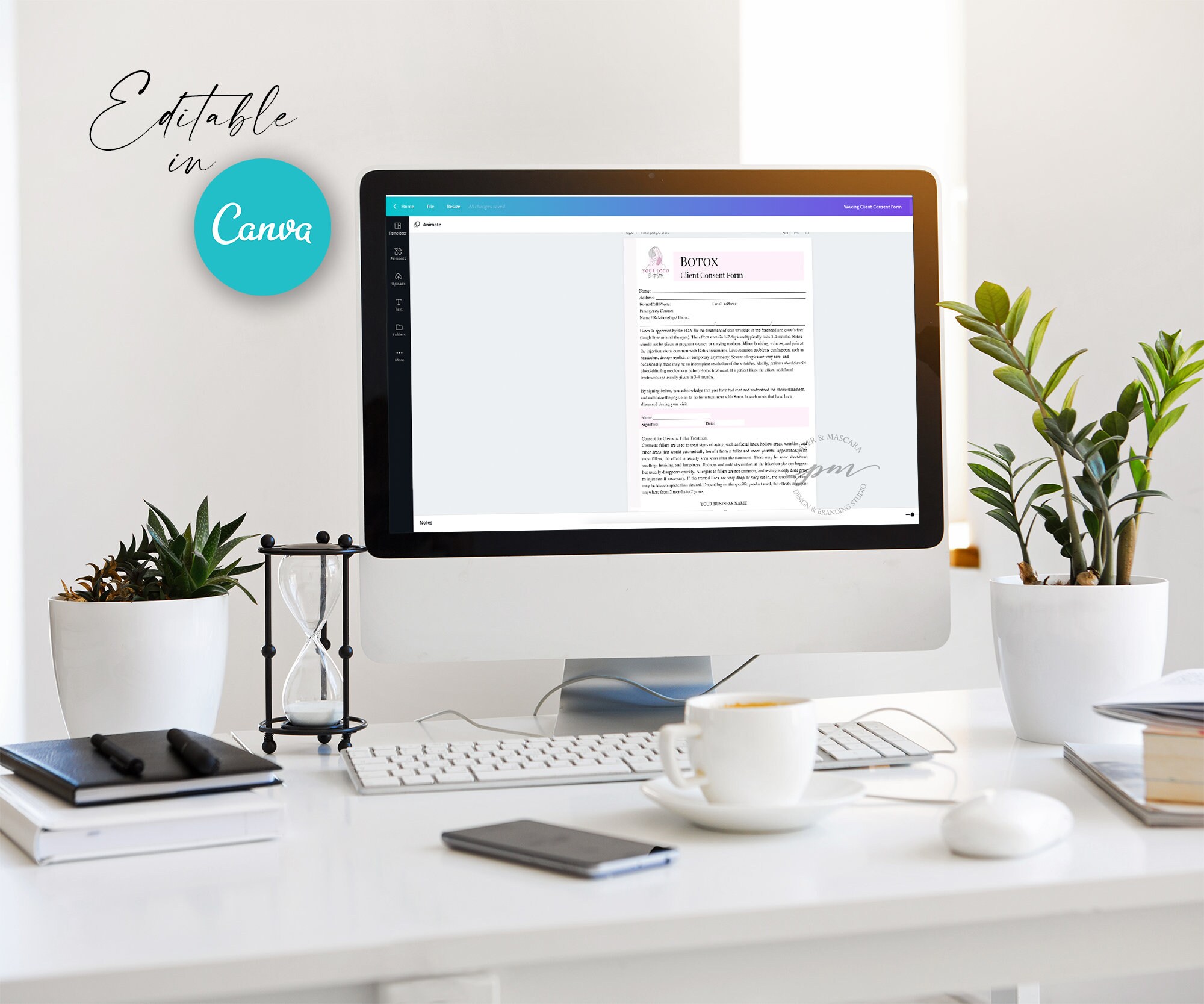 Editable Botox Treatment Form Template Customizable Botox - Etsy UK