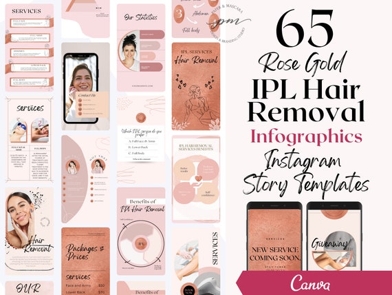 IPL Hair Removal Instagram Story Templates Editable Laser - Etsy UK IPL Hair Removal Instagram Story Templates Editable Laser - Etsy UK