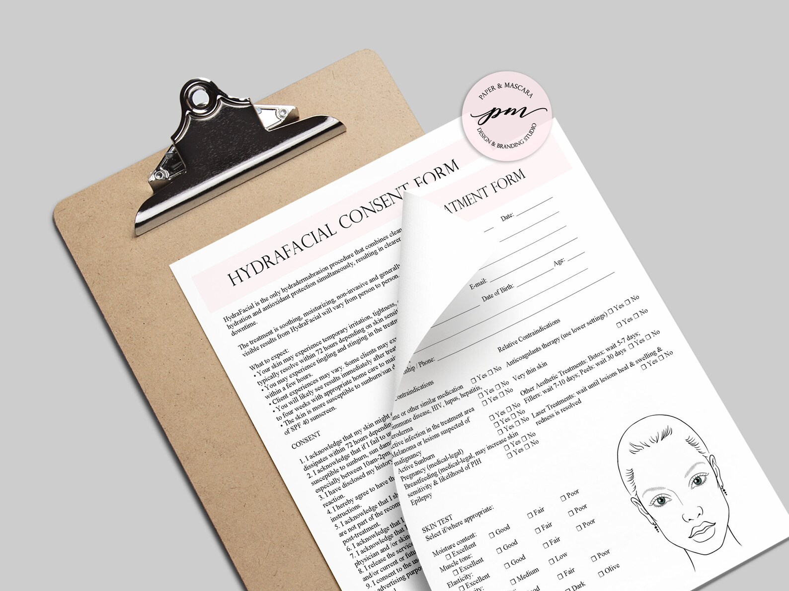 Hydrafacial Consent Form Hydrafacial Client Intake Form Etsy Ireland hydrafacial-consent-form-hydrafacial-client-intake-form-etsy-ireland