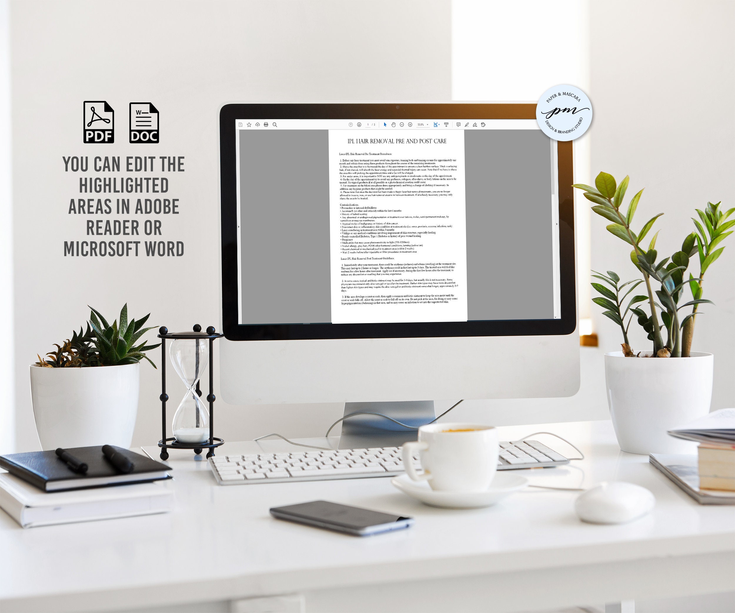 IPL Hair Removal Aftercare Cards IPL Aftercare Etsy