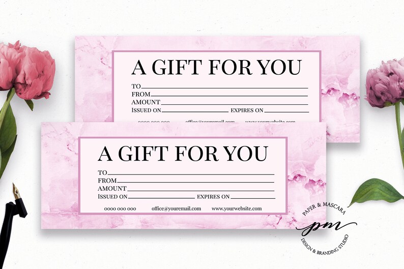 Hairdresser Card Hair Salon Cards Hair Stylist Branding Bundle Pink Marble Hair Salon Marketing Set