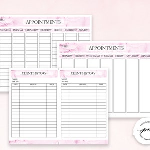 Esthetician Business Planner, Editable Skin Care Consultation Form, Facials Client Intake Form, Facials Esthetician Forms image 6