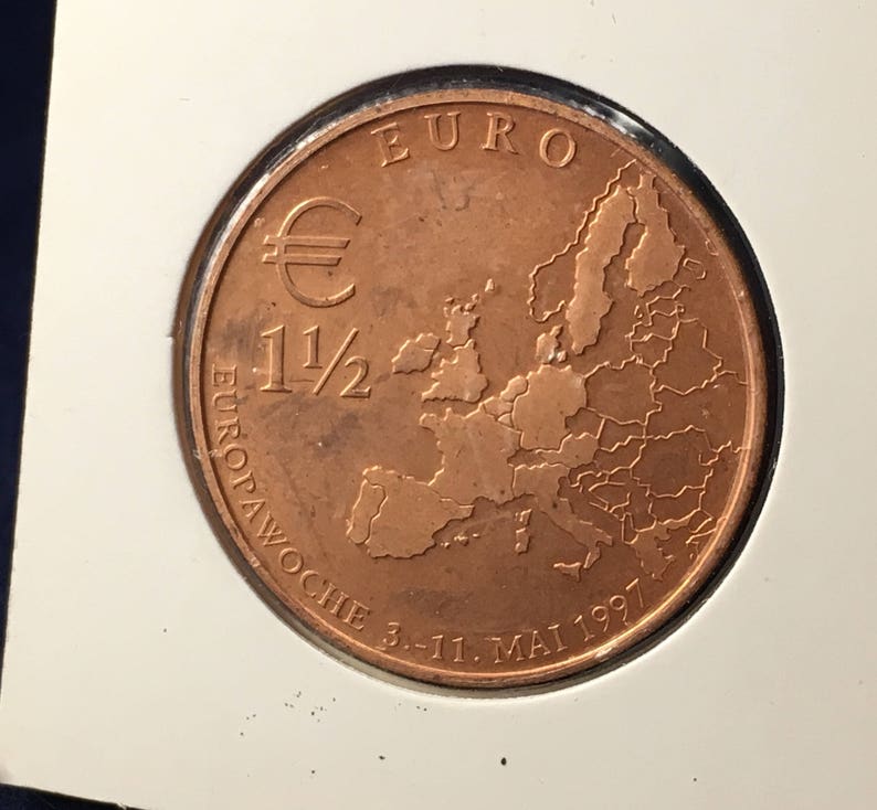 1997 Messe Token Europa Woche Uncirculated