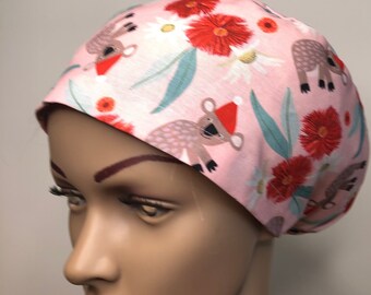 Christmas Scrub Hat - Etsy Australia