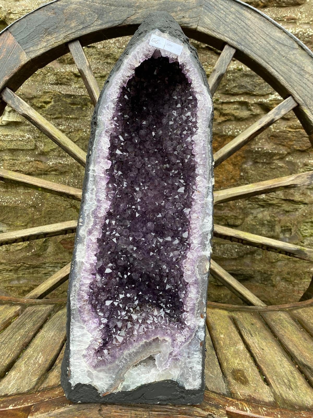 Tall Amethyst Crystal Geode 616 Premium Queen Grade 22.81kg