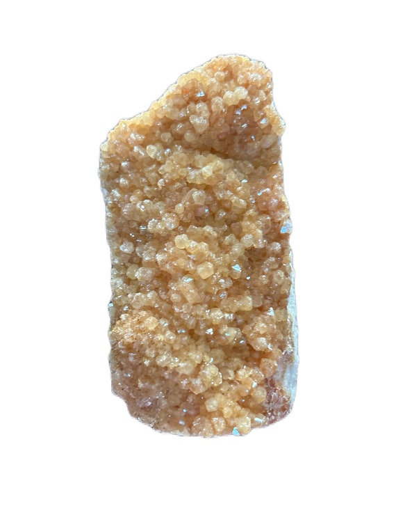 大型プレミアム高級シトリン原石ドゥルージークラスターピース 725g