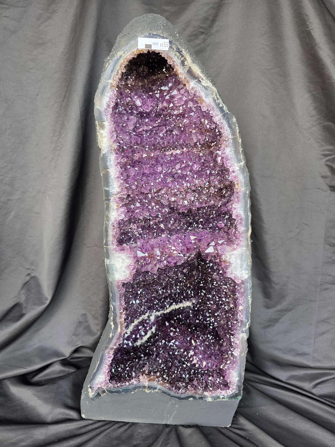 Tall Geode Rocks Tall Amethyst Crystal Geode 1133 Premium Queen Grade 53.81kg ...