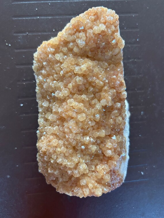 大型プレミアム高級シトリン原石ドゥルージークラスターピース 725g