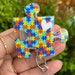 Badge Reel-autism Awareness-special Education Teacher-autistic Awareness-id Badge Clip-work ID ...