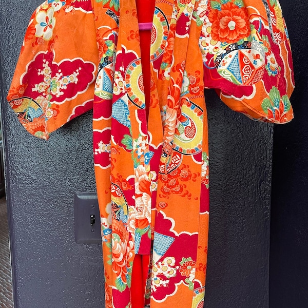 Silk Kimono Etsy