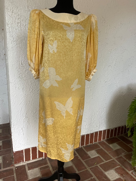 Silk Flora Kung Dress