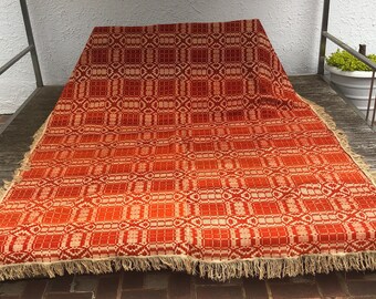 overshot coverlet reproduction free sample