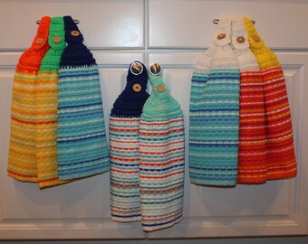 bright kitchen towels