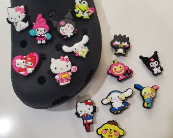 Sanrio Cute Crocs Sandals Decoration Shoe Charms – ArtGalleryZen