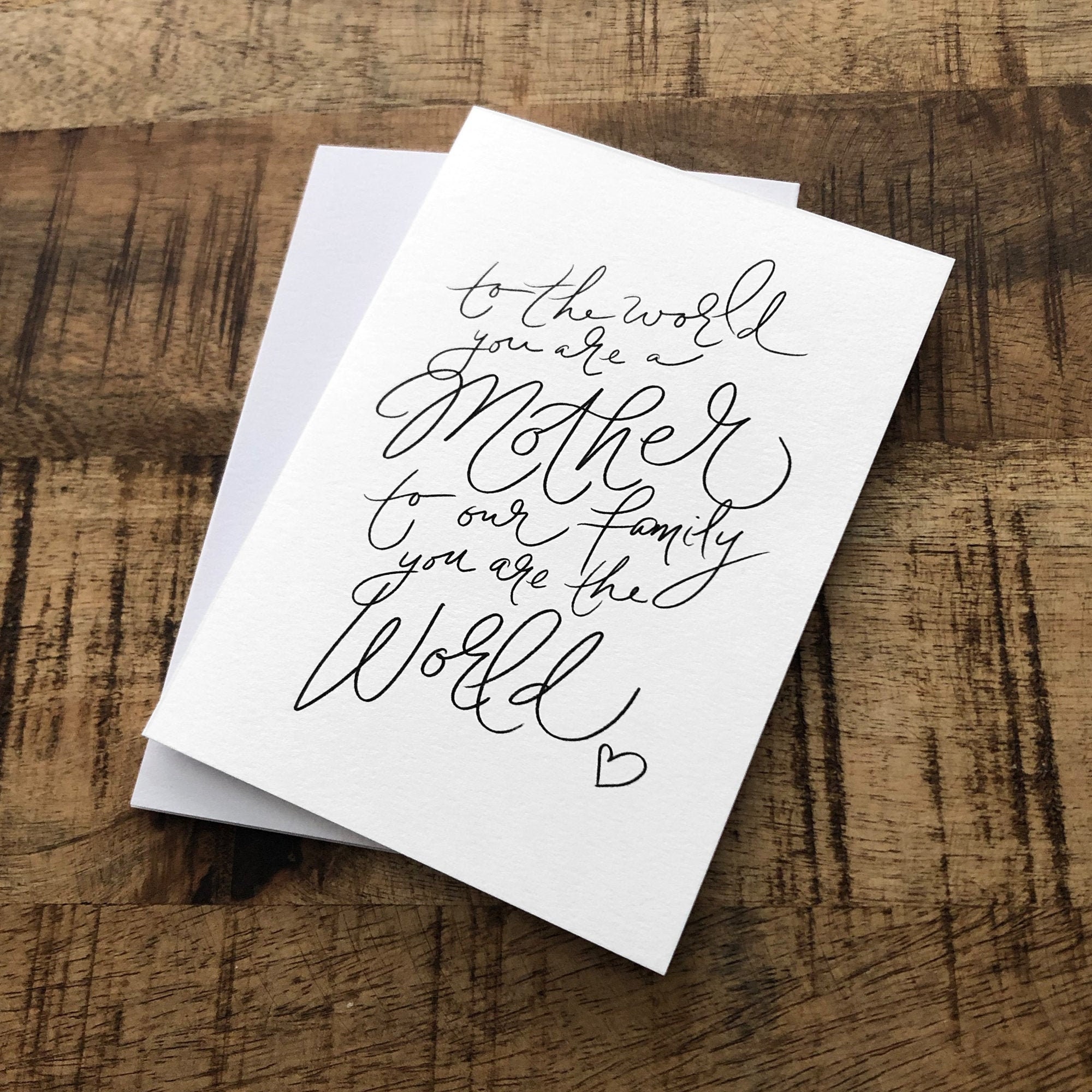 Mothers Day Card From Husband / First Mothers Day Gifts / Mom | Etsy