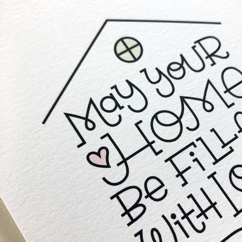 Housewarming Card / New Home Card / First Home Gift / New Homeowner Card / First House Card / Moving Away Gift / Happy Homeowner Gift image 3