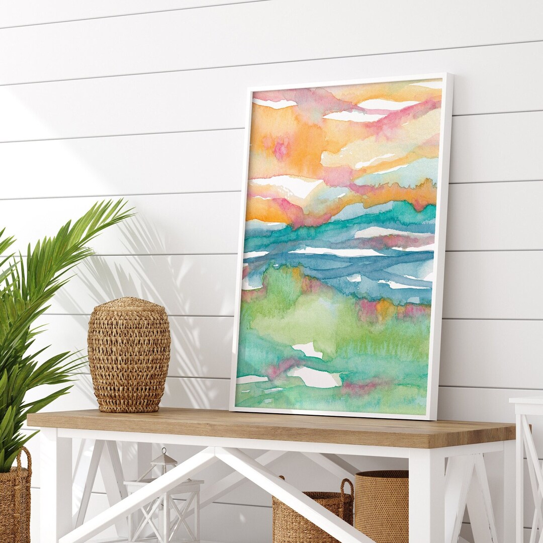 Large Colorful Wall Art