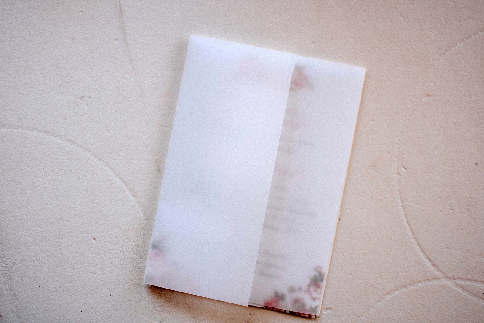 Vellum Wrap Paper for 5 X 7 Invitation Vellum Paper Supplies Etsy
