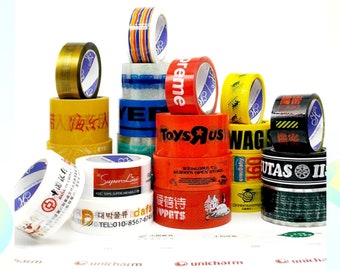 360 ft (120 Yards) Custom Printed Caution Barricade Tape - Your Message Logo or Sentiment Printed on Plastic Caution Tape